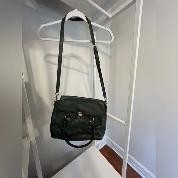 Kate Spade hunter green purse - Picture 7 of 8